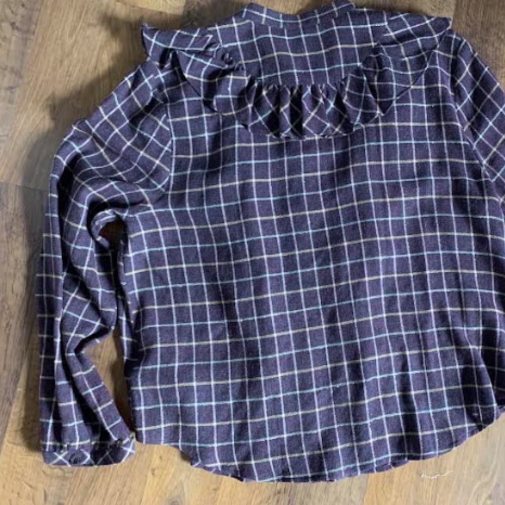 🆕 Madewell Ruffle Top - Picture 14 of 16